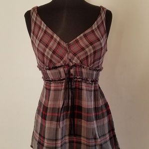 Offers 👍 Plaid Top